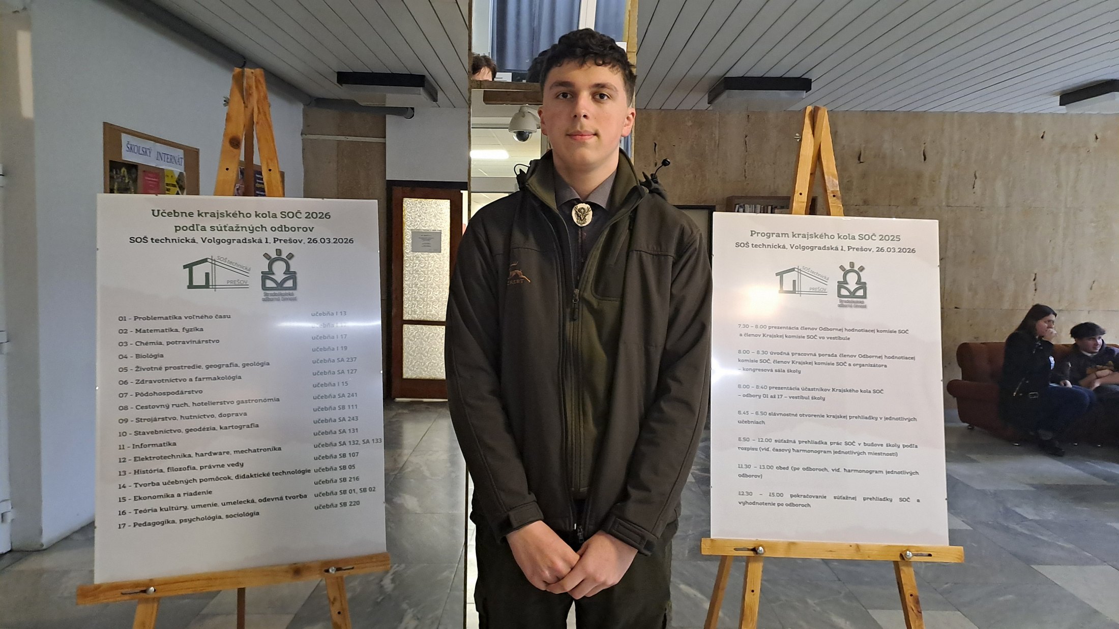 Krajské kolo SOČ - naši študenti na popredných miestach